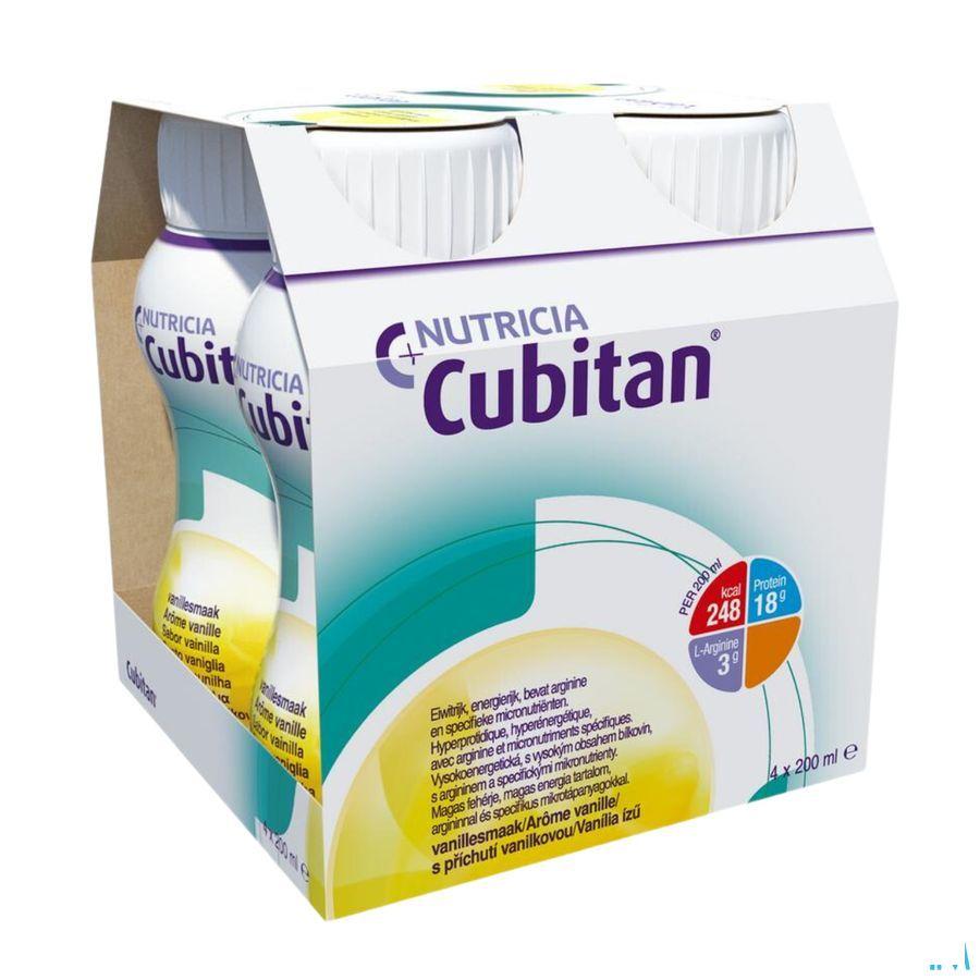 Cubitan Vanille 4x200 ml  -  Nutricia