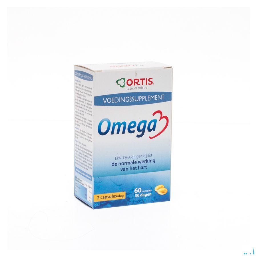 Ortis Omega 3 Blister Capsule 4x15  -  Ortis