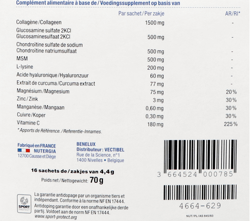 Ergycartil Fort Zakje 16