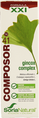Soria Composor N41 Gincox Xxi 50 ml  -  Soria Bel
