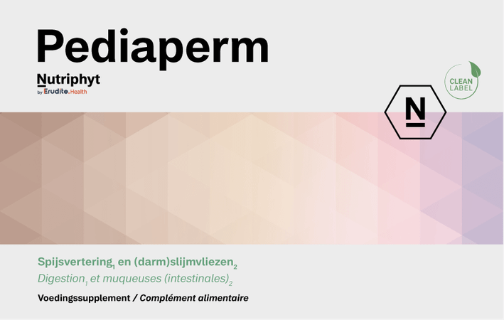 Pediaperm Poeder Zakjes 60x2,5 gr  -  Nutriphyt