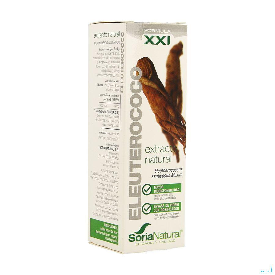 Soria Eleutherococcus Sentic. Xxi Extr. Flacon 50 ml  -  Soria Bel