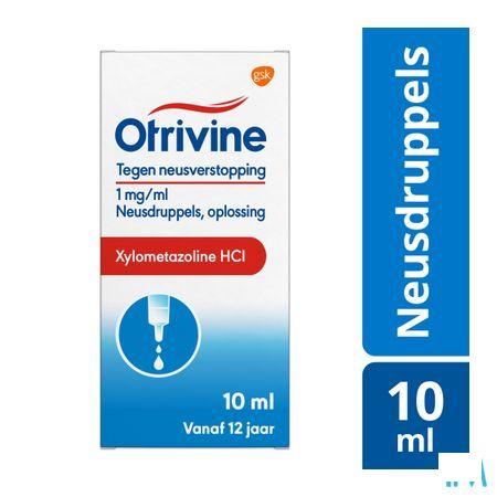 Otrivine Hydrat 1 0/00 Gouttes 10 ml