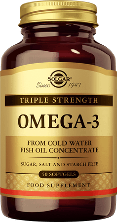 Solgar Omega 3 Triple Strength Softgel 50  -  Solgar Vitamins