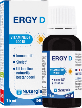 Ergy D Flacon 15 ml  -  Lab. Nutergia