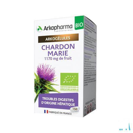 Arkogelules Chardon Marie Bio Caps 150 Nf  -  Arkopharma