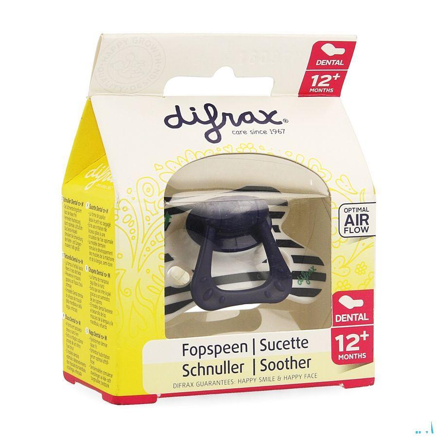 Difrax Sucette Dental Renforcee + 12m 346  -  Difrax
