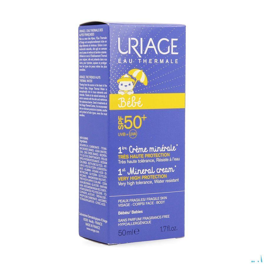 Uriage 1e Creme Mineraal Ip50 + 50 ml
