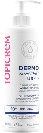 Topicrem Ur10 Creme Lissante Anti rugosites 500 ml