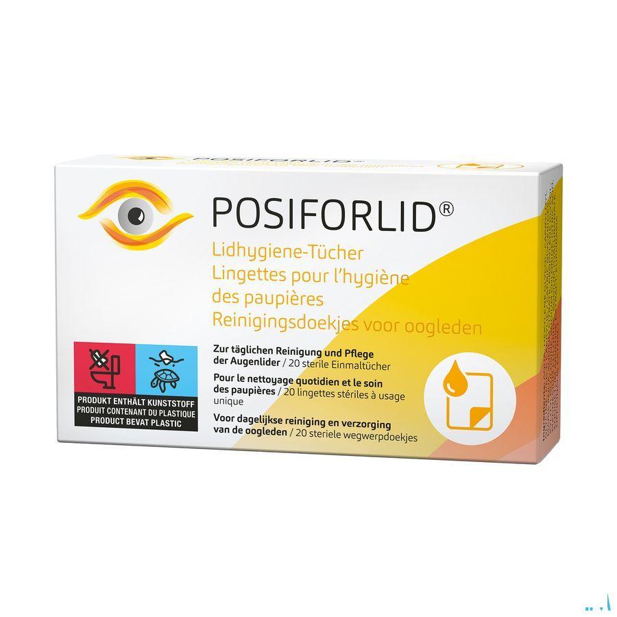 Posiforlid Reinigingsdoekje Oogleden 20