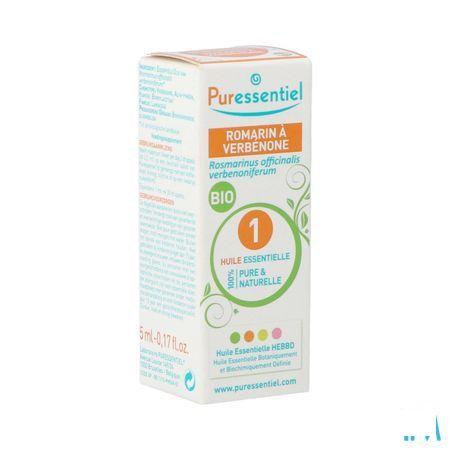 Puressentiel Eo Rozemarijn Verbena Bio Essentiele Olie5 ml  -  Puressentiel