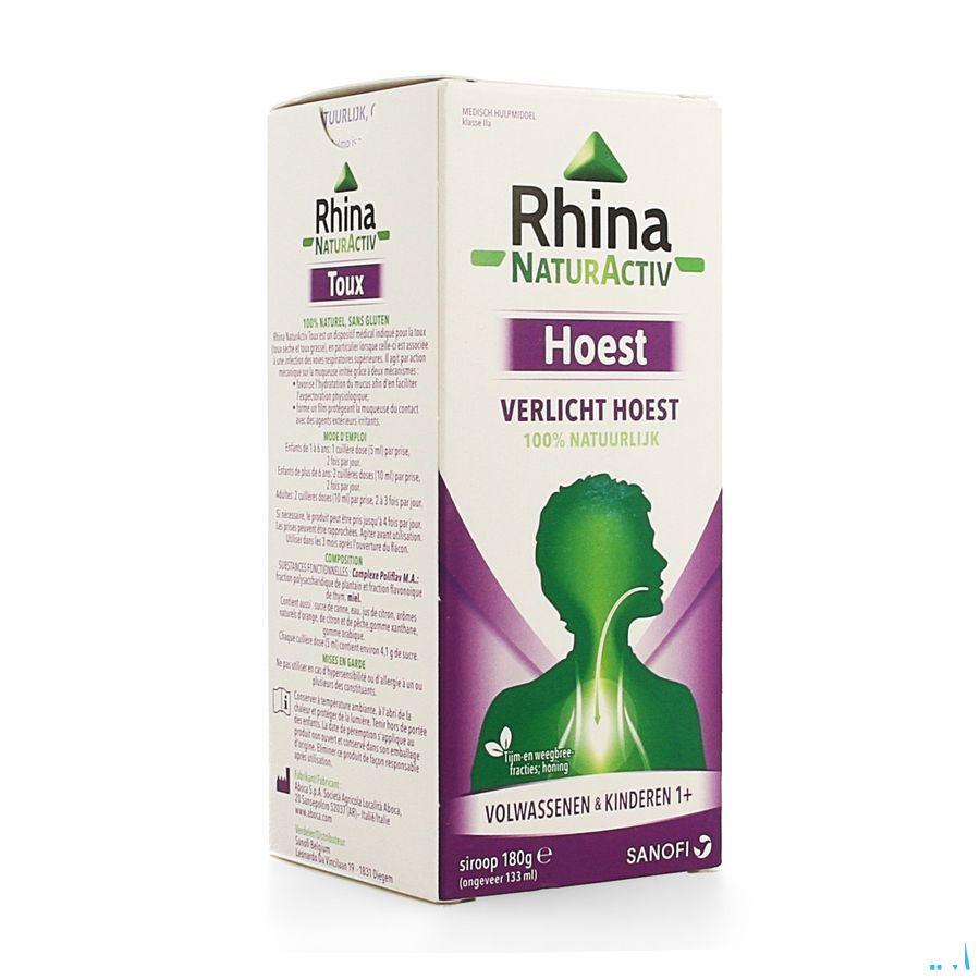Rhina Natur Activ Hoest Siroop 180 gr