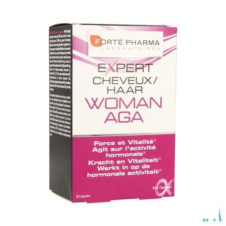 Expert Haar Vrouw Aga Capsule 60  -  Forte Pharma