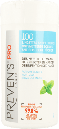 Preven's Anti septische Doekjes Munt 100