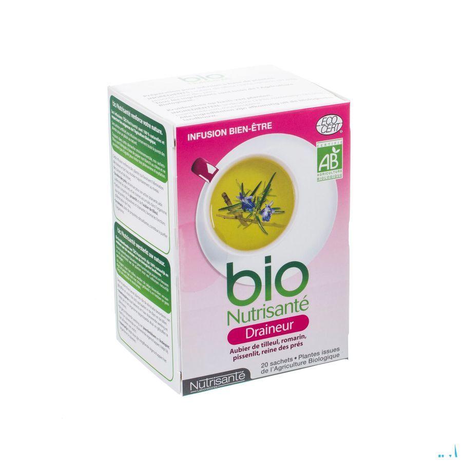 Infusion Bio Draineur Sachets 20  -  Nutrisante