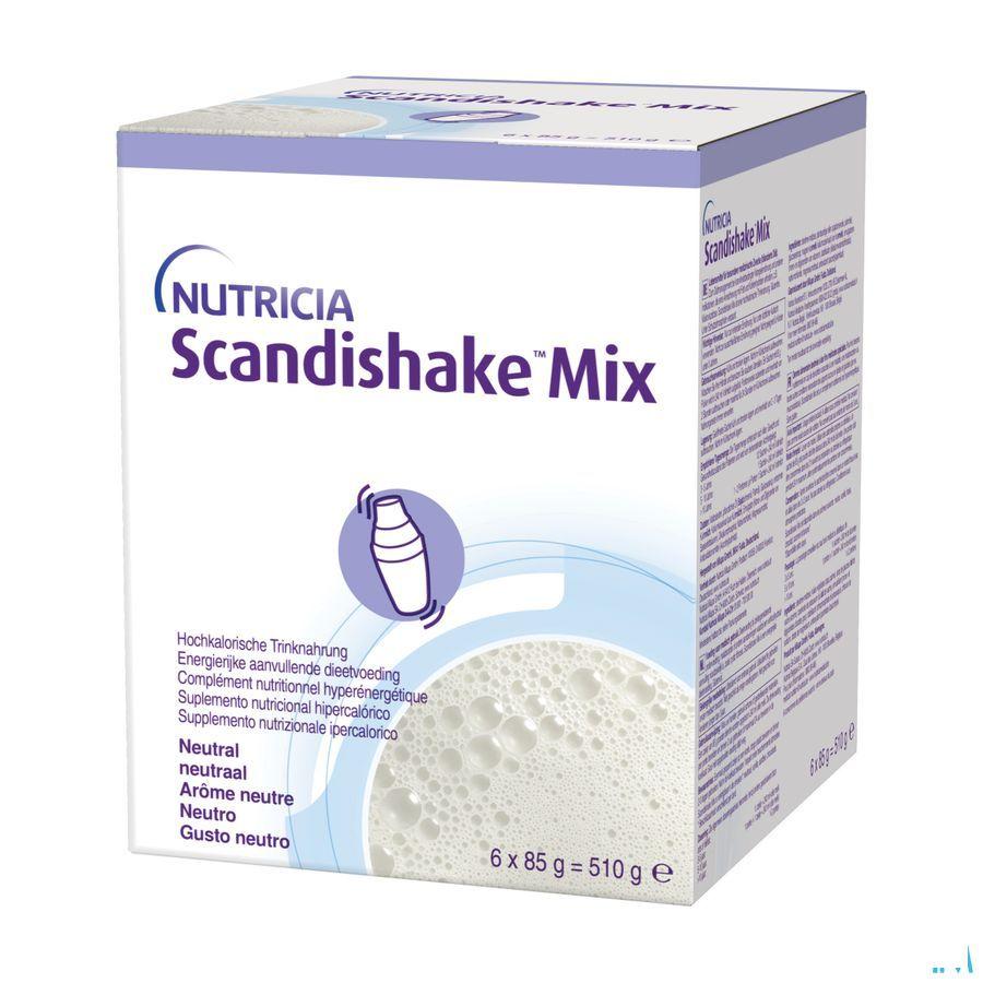 Scandishake Mix Neutre Sach 6X85G Nf
