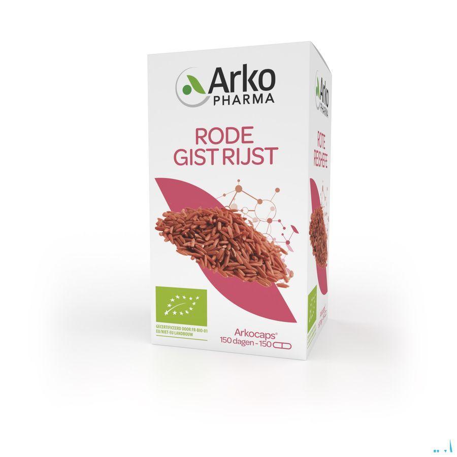 Arkocaps Rode Gist Rijst Bio Caps 150 Nf