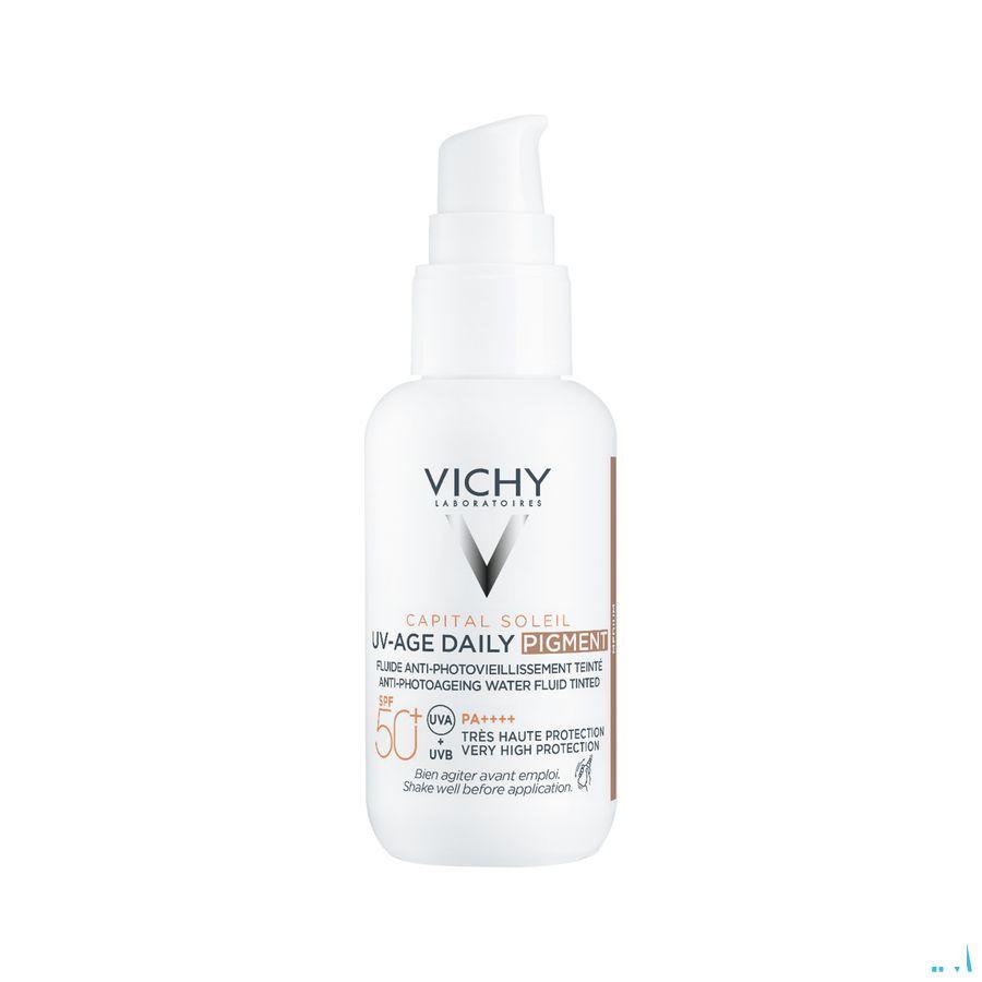 Vichy Cap Sol Uv-Age Medium Getint Ip50 + 40 ml  -  Vichy