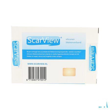 Scarview Elastic Silicone 5,0 x  7,5cm 2 Scarv01