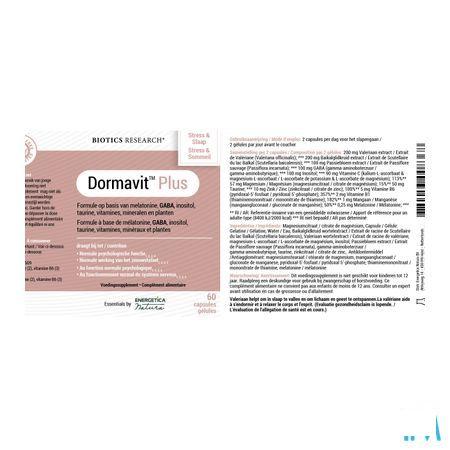 Dormavit plus 60 capsules  -   Energetica Natura