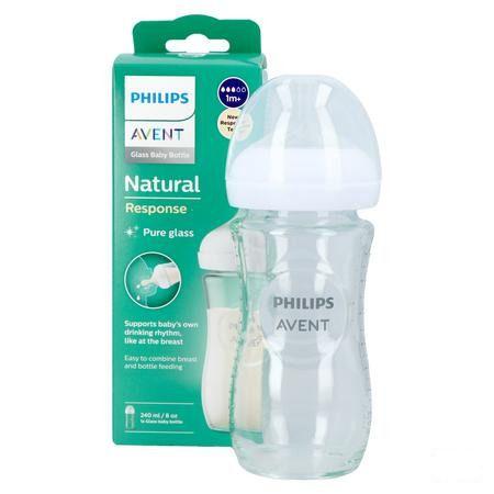 Philips Avent Natural 3.0 Zuigfles Glas 240 ml