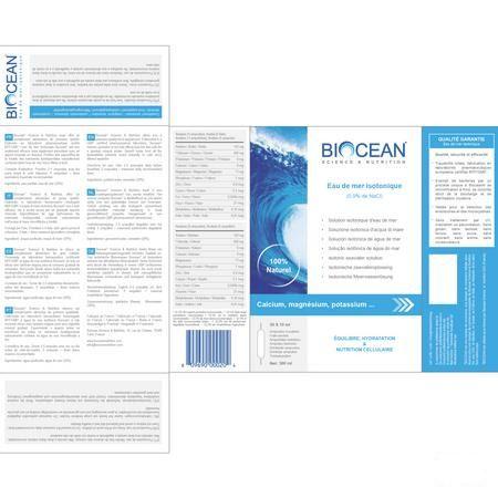 Biocean Isotonic ampoules 300 ml  -  Energetica Natura