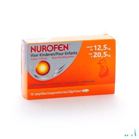 Nurofen Enfant 125 mg Suppo 10 X 125 mg