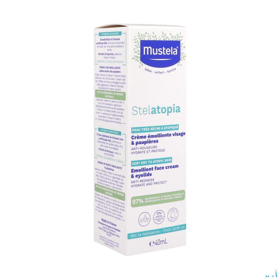 Mustela Stelatopia Creme Emolliente Visage 40 ml