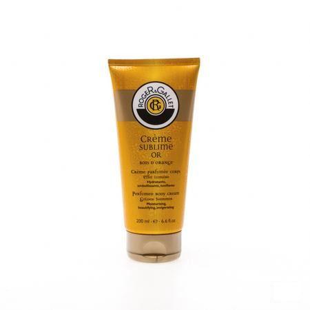 Roger & gallet Bois Orange Creme Sublime Or 200 ml