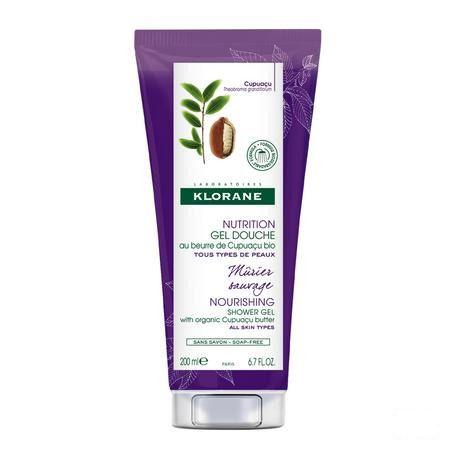 Klorane Corps Gel Douche Murier Sauvage 200 ml