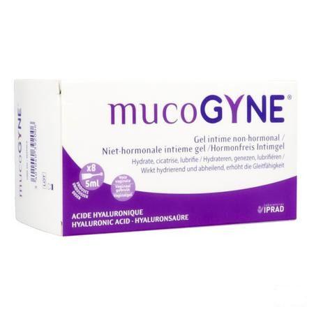 Mucogyne Intieme Gel N/hormonaal Unidose 8x5 ml