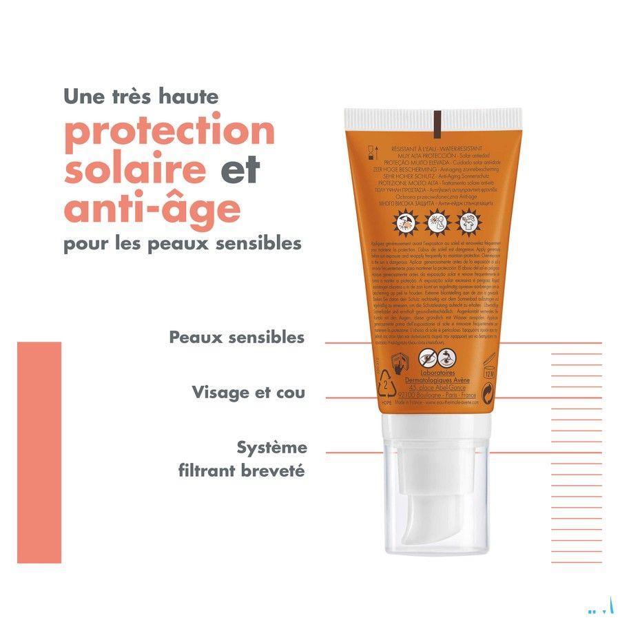 Avene Zonnecreme Ip50 + Anti age 50 ml  -  Avene