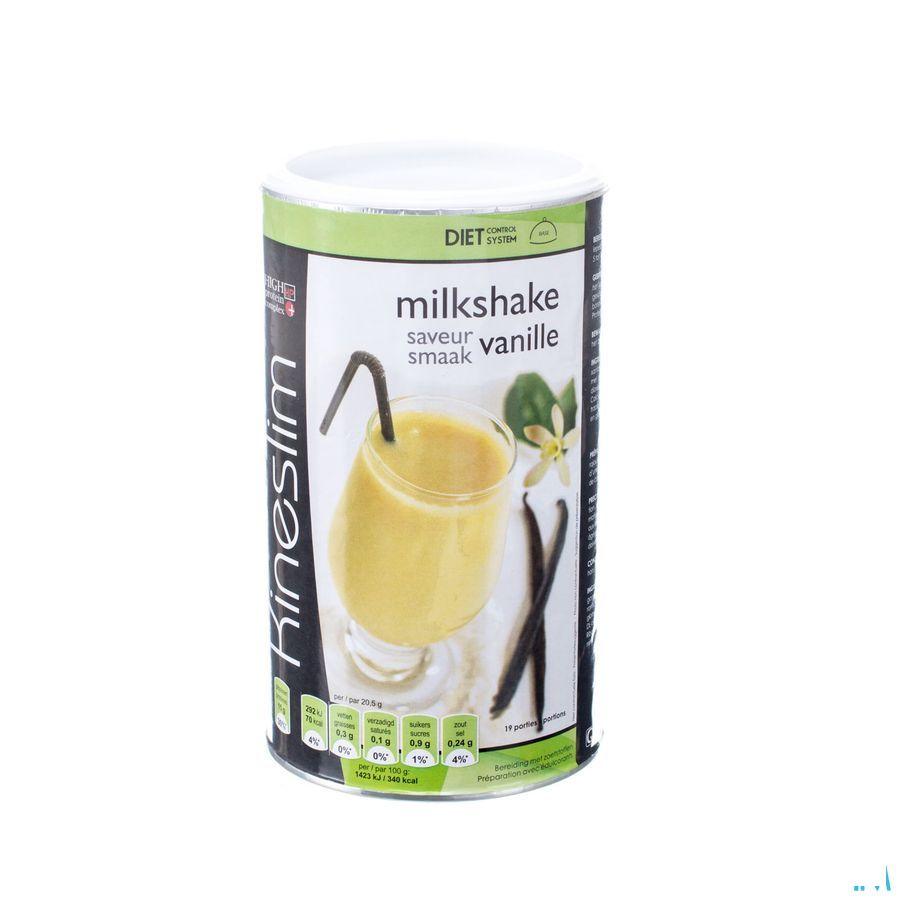 Kineslim Milkshake Vanille Poeder 400 gr  -  Ocebio