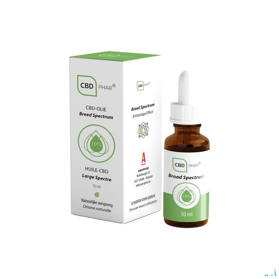 Cbd Olie Breed Spectrum 10% 10 ml Cbd-Phar