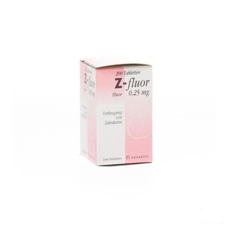 Z Fluor Tabletten 200 X 0,25 mg