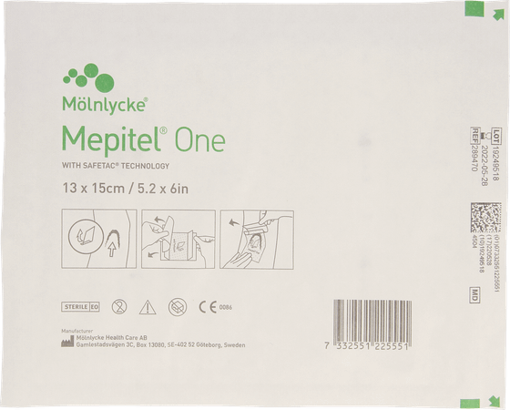 Mepitel One 13X15Cm 5  -  Molnlycke Healthcare