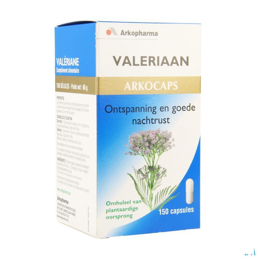 Arkocaps Valeriaan Plantaardig 150  -  Arkopharma
