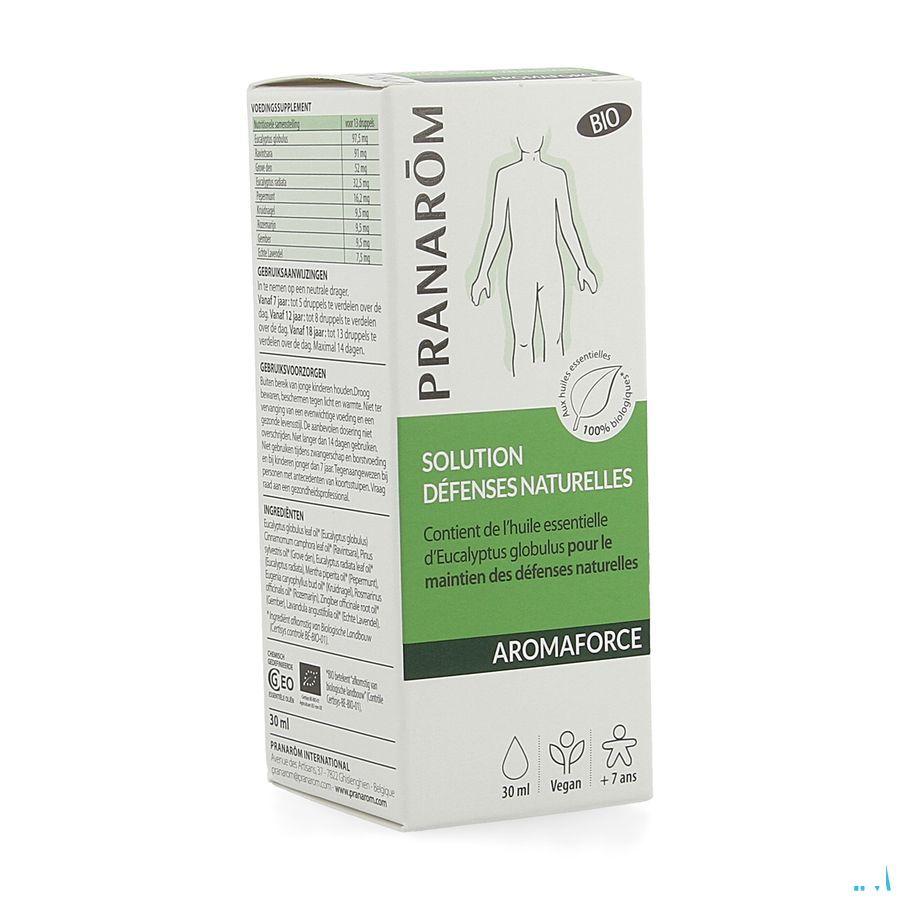 Pranarom Aromaforce Sol. Defense Naturel. Bio 30 ml  -  Pranarom