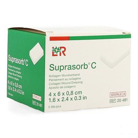 Suprasorb C Kp Steriel 4x 6x0,8cm 5 20481  -  Lohmann & Rauscher