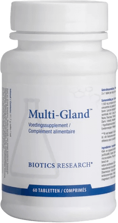Biotics Multi-Gland 60 comprimés  -  Energetica Natura
