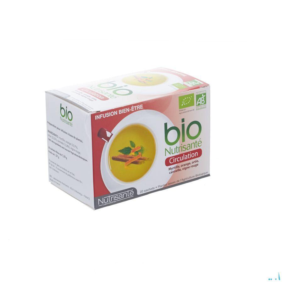 Infusion Bio Circulation Sachets 20  -  Nutrisante