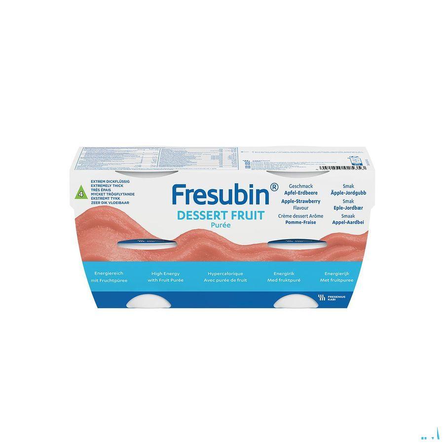 Fresubin Dessert Fruit 125 gr Pommefraise/appelaardbei  -  Fresenius