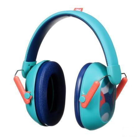 3M Kids Plus Gehoorbesch. Oorkap Kind Groenblauw