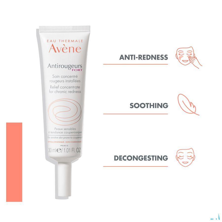 Avene Antirougeurs Fort Geconcentr.verzorg.creme 30 ml  -  Avene