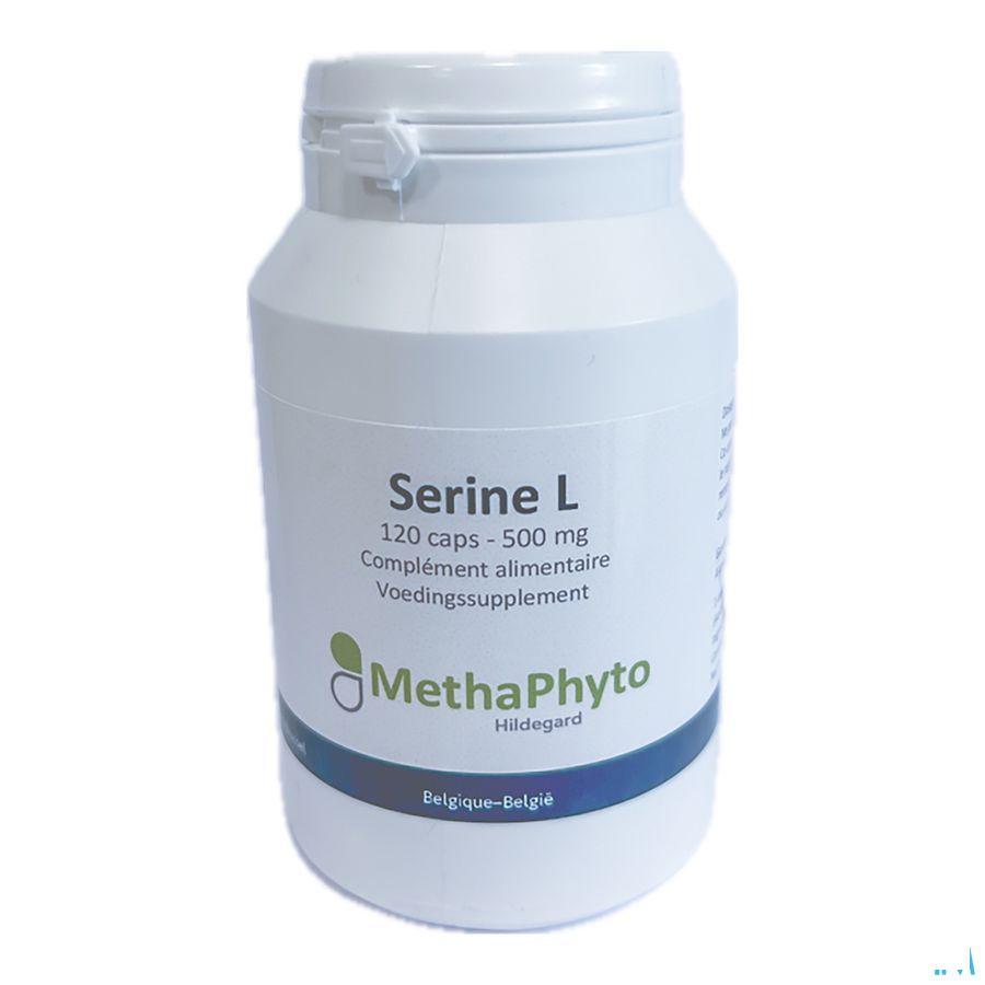 Serine L 500 mg 120 Capsule Hildegard  -  Methaphyto
