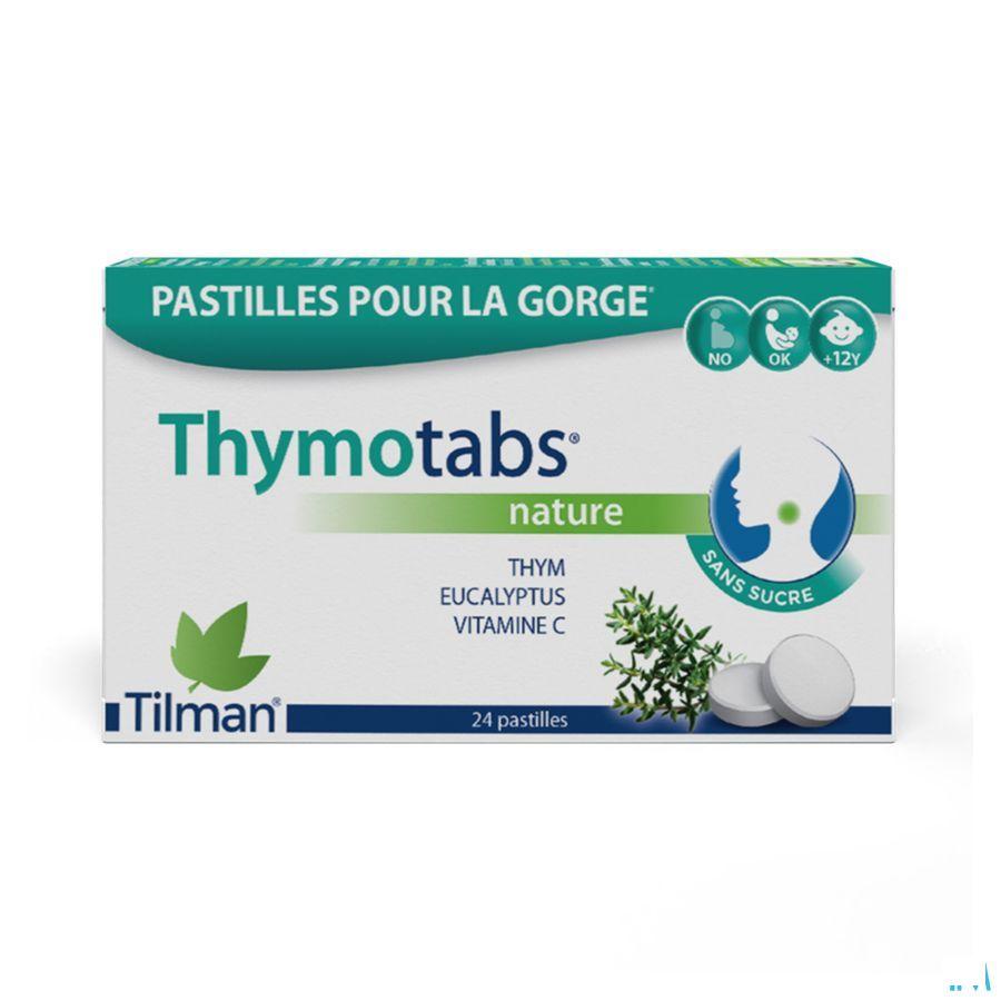 Thymo Tabletten Natuur Zuigtabl 24  -  Tilman