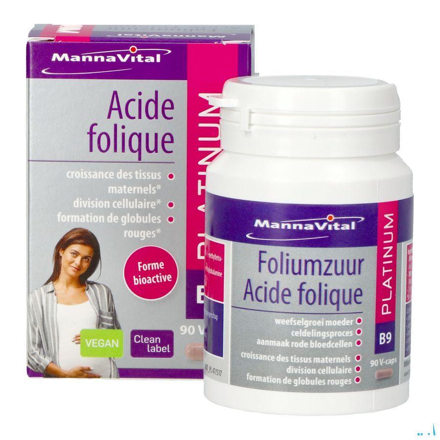 Mannavital Foliumzuur Platinum