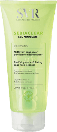 Sebiaclear Gel Moussant Tbe 200 ml  -  Svr Laboratoire