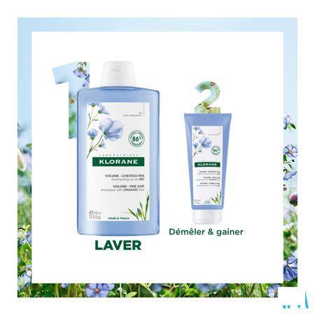 Klorane Capil. Shampooing Lin 400 ml