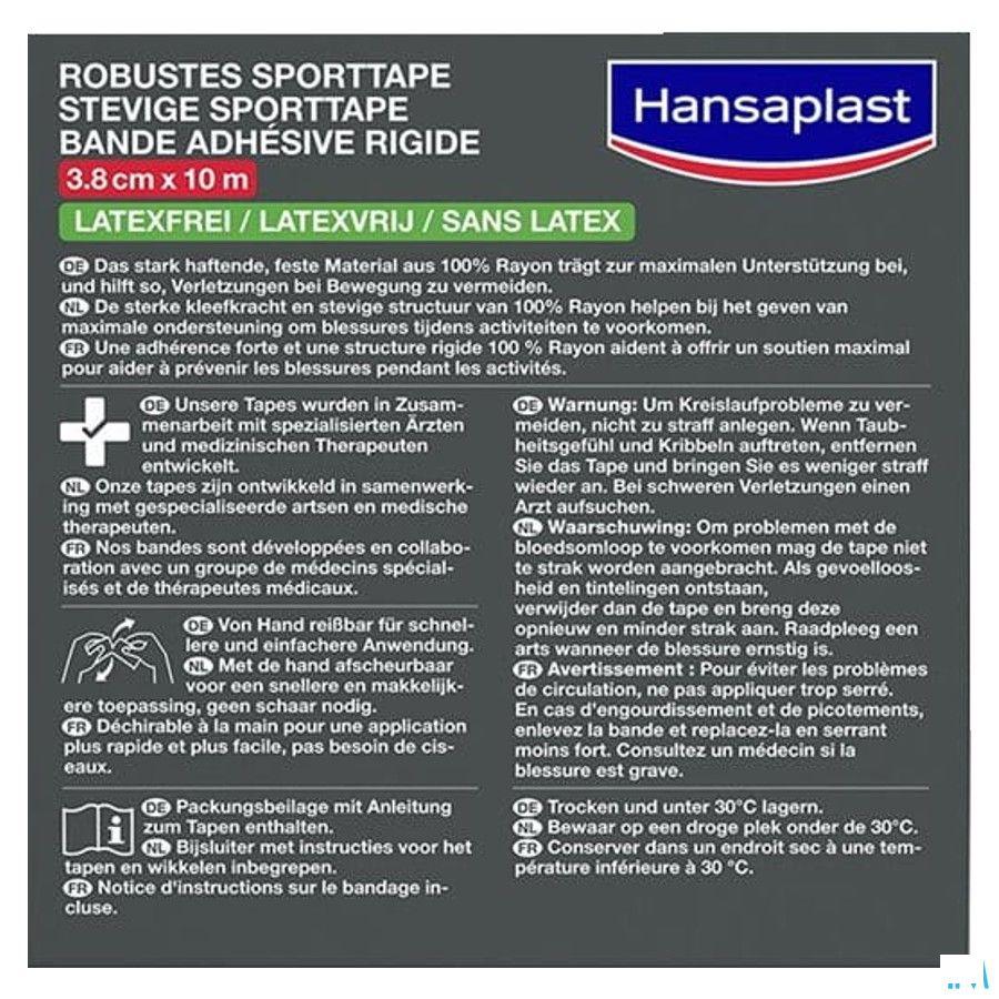 Hansaplast Stevige Sporttape 38Mmx10Mm  -  Beiersdorf